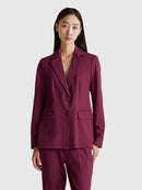 Be Tailored Blazer - Wine