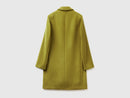 Wool Coat - Moss