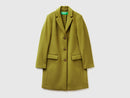 Wool Coat - Moss