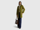 Wool Coat - Moss