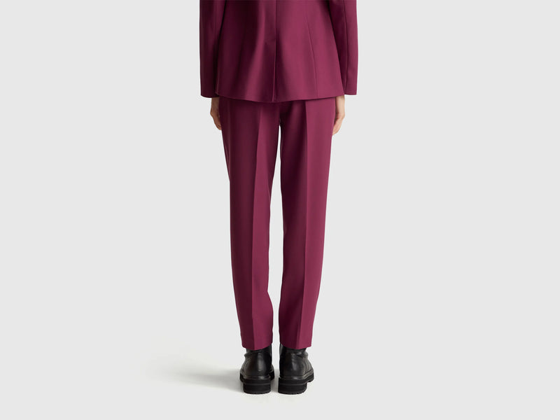Be Tailored Trousers - Wine