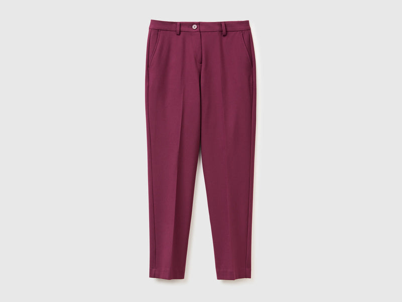 Be Tailored Trousers - Wine