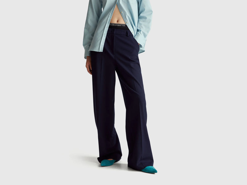 Be Tailored Trousers - Navy