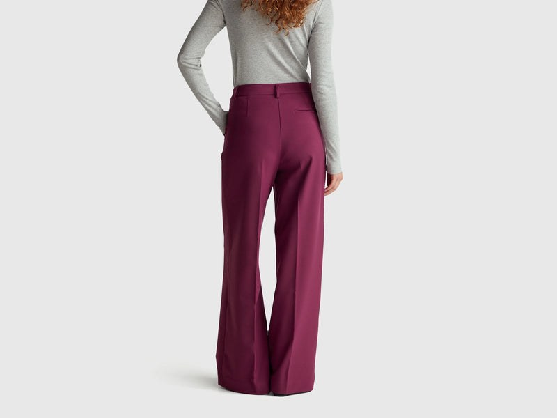 Be Tailored Trousers - Wine