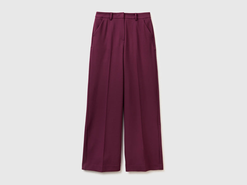 Be Tailored Trousers - Wine