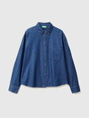 Be Casual Denim Shirt - Denim