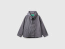 Be Toyko Hooded Jacket - Dark Grey