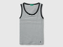 Stripe Tank Top - White/black
