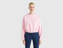 Be Toyko Cropped Sweatshirt - Pink