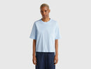 Basic Round Neck T-Shirt - Light Blue