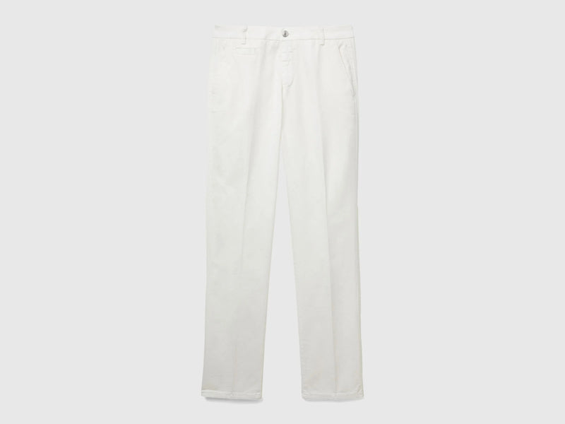 Basic Chinos - Cream