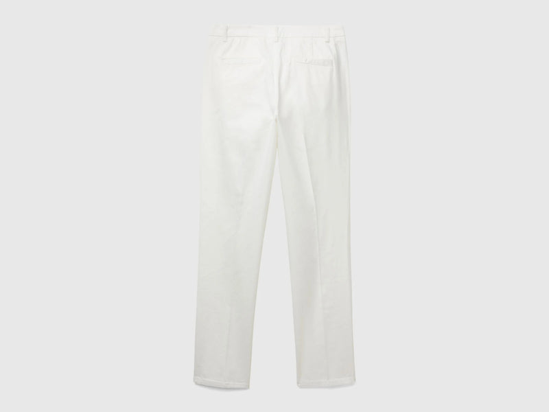 Basic Chinos - Cream