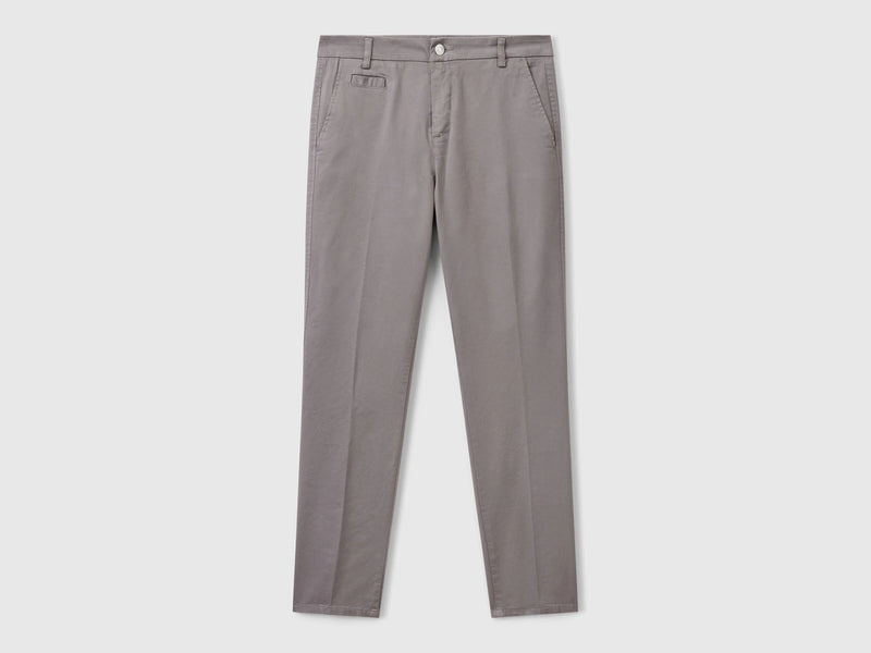 Basic Chinos - Grey