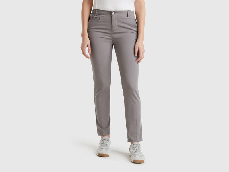 Basic Chinos - Grey