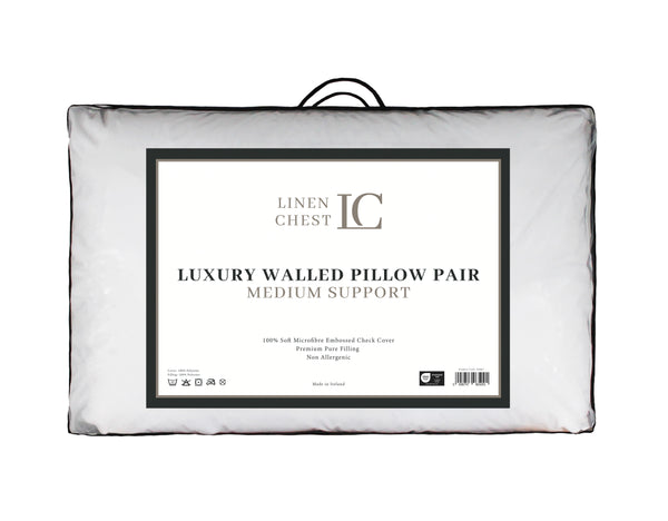 Luxury Walled Pillow Pair