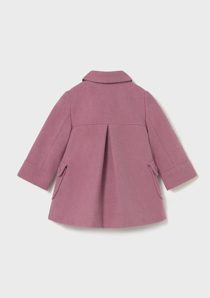 Woolen Coat - Rose