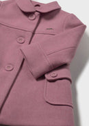Woolen Coat - Rose