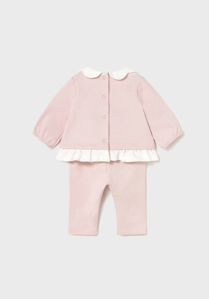 Fleece Leggings Set - Baby Rose