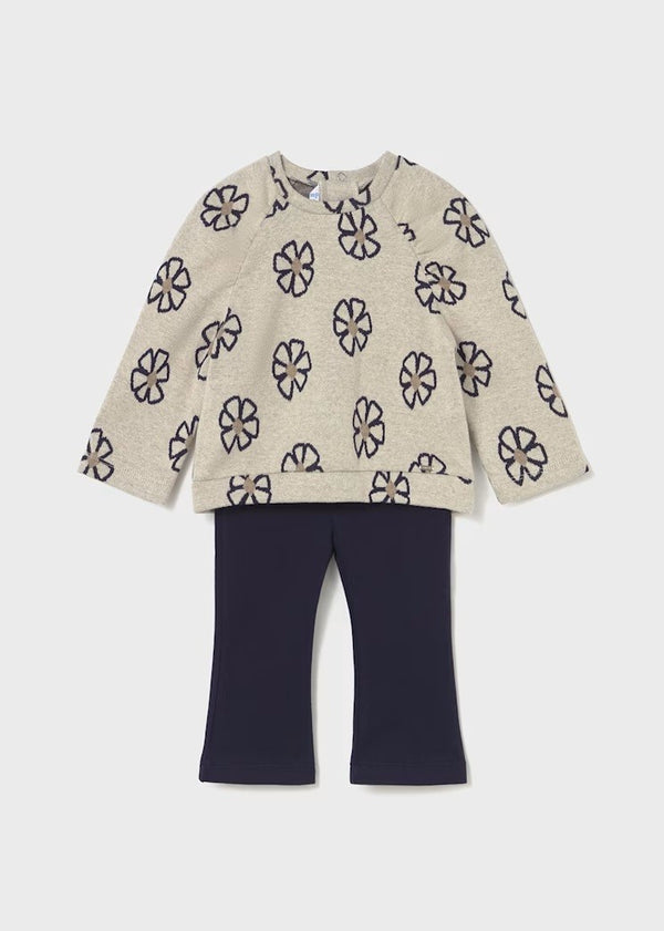 Jumper &amp; Leggings Set - Navy