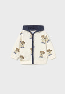 3 Piece Print Tracksuit - Blue