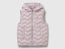 Girls Hooded Gilet - Lilac