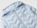 Girls Padded Jacket - Light Blue