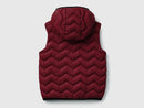 Junior Boys Padded Gilet - Maroon