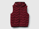 Junior Boys Padded Gilet - Maroon
