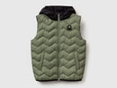 Junior Boys Padded Gilet - Khaki