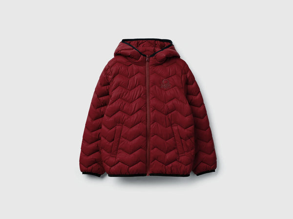 Boys Padded Jacket - Maroon