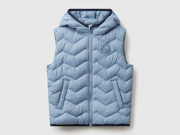 Boys Padded Gilet - Mid Blue