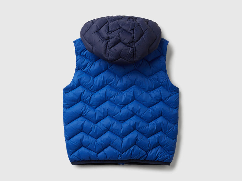 Boys Padded Gilet - Blue/navy