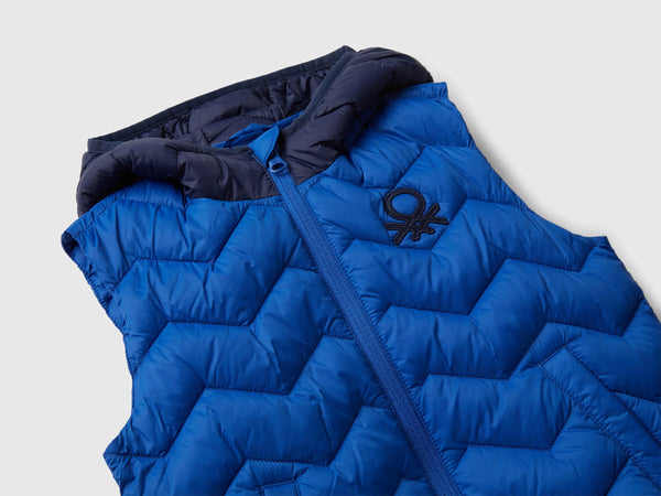 Boys Padded Gilet - Blue/navy