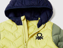 Boys Padded Jacket - Lime/green