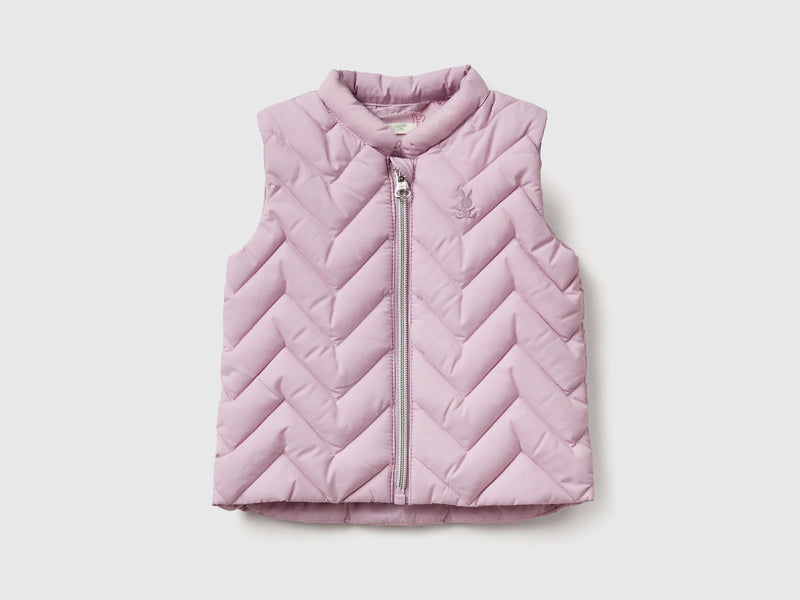Baby Boy Gilet - Lilac