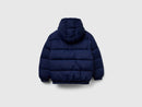 Boys Hooded Jacket - Navy