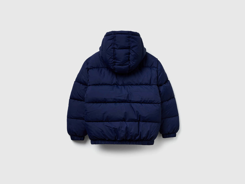 Boys Hooded Jacket - Navy