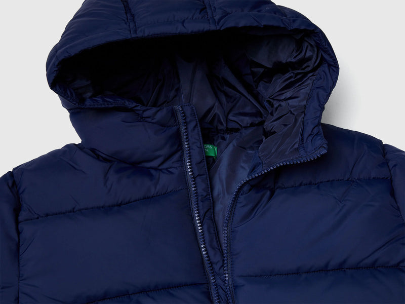 Boys Hooded Jacket - Navy