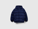 Boys Hooded Jacket - Navy