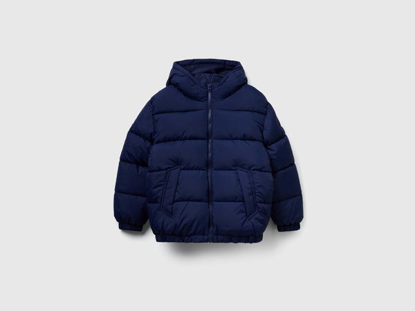 Boys Hooded Jacket - Navy