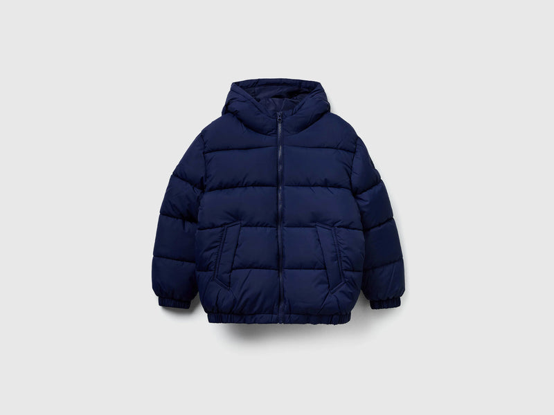 Boys Hooded Jacket - Navy