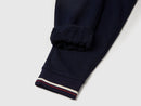 Boys Cuffed Fleece Joggers - Navy
