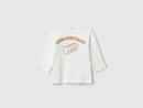 Girls Long Sleeve T-Shirt - Cream