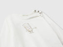 Girls Long Sleeve T-Shirt - Cream