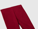Flared Leggings - Wine