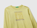 Boys Print Long Sleeve T-Shirt - Lime