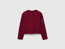 Harvard Long Sleeve T-Shirt - Wine