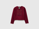 Harvard Long Sleeve T-Shirt - Wine