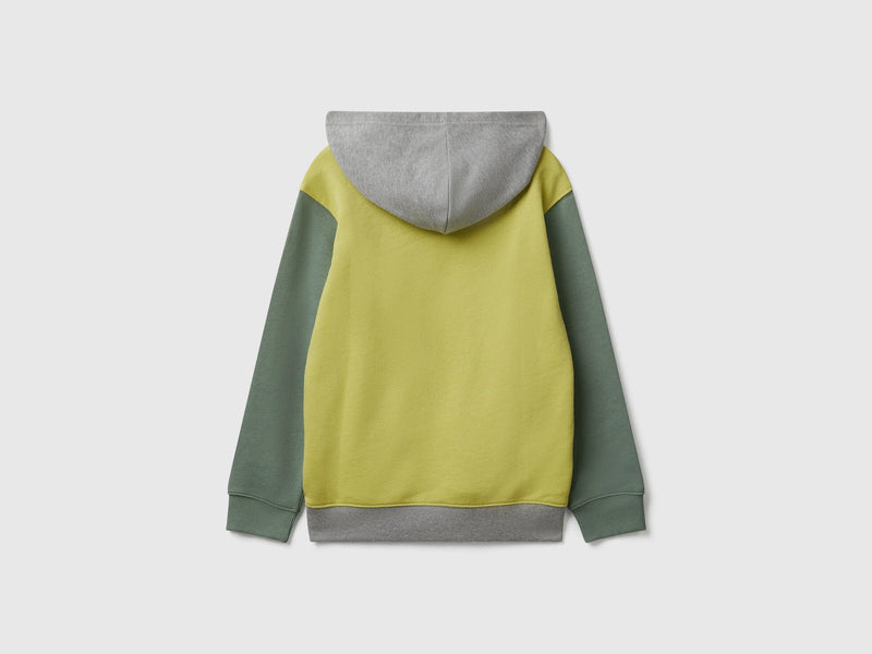 Boys Pouch Pocket Hoodie - Lime Green
