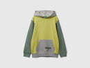 Boys Pouch Pocket Hoodie - Lime Green